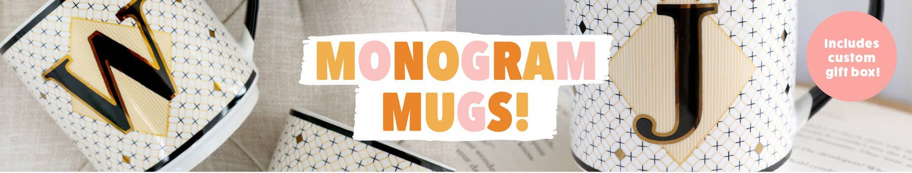 Monogram Mugs