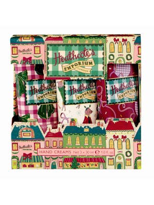 Heathcote's Emporium Festive Hand Cream Trio