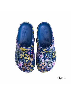 Home Grown Floral Garden Clog Small