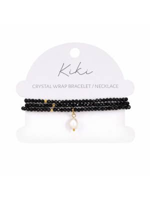 KiKi Obsidian Dream Crystal Wrap Jewellery
