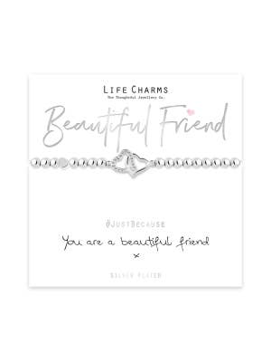 Life Charms Just Because Beautiful Friend Bracelet
