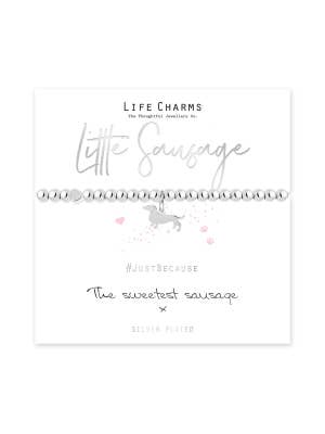 Life Charms Just Because Little Sausage Bracelet