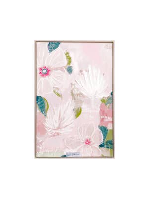 Love, Vera Floral Framed Canvas 94x64