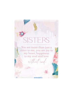 Love, Vera Sisters Ceramic Magnet