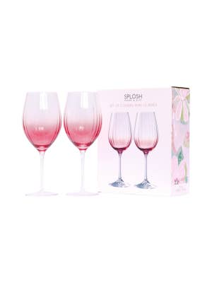 Love, Vera Wine Glass Set Of 2