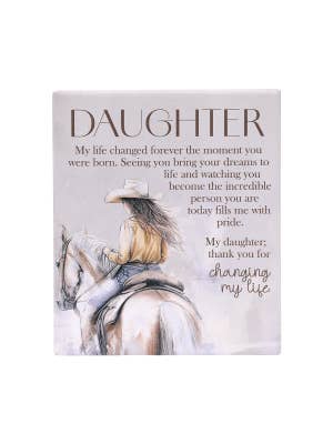 Saddle & Bloom Daughter Verse