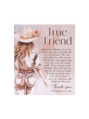 Saddle & Bloom True Friend Verse