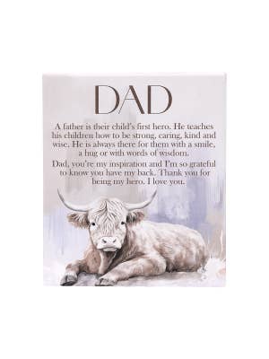 Saddle & Bloom Dad Verse