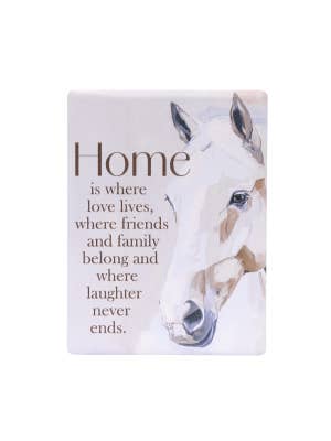 Saddle & Bloom Home Ceramic Magnet