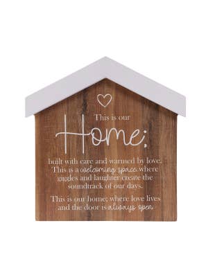 Saddle & Bloom Home Blockword
