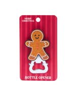 Christmas Gingerbread Man Bottle Opener