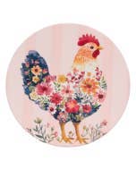 Cottage Grove Hen Ceramic Coaster