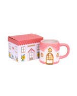 Cottage Grove Pink House Mug