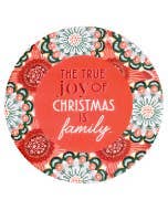 Christmas Family Ceramic Coaster