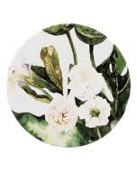 Greenhouse Flower Trio Ceramic Coaster