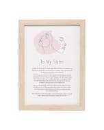 Gift Of Words To My Sister