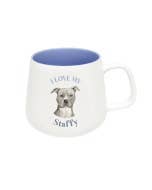 I Love My Staffy Mug