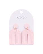 KiKi Pink Arch Earrings