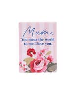 Mother's Day I Love You Ceramic Magnet
