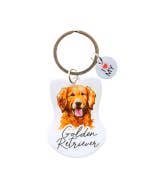 Pet Keyring Golden Retriever