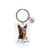 Pet Keyring Kelpie