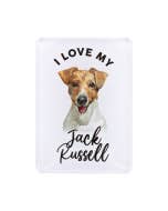 Pet Lovers Jack Russell Acrylic Magnet