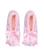 SnuggUps Women's Printed Bow Pink