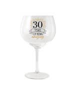 Sip Celebration 30th Balloon Glass