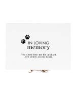 Sympathy Pet In Loving Memory Keepsake Box