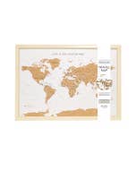 Travel Board Small World Map