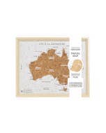 Travel Board Australia Map Desk