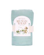 Tiny Wonders Sage Muslin Wrap