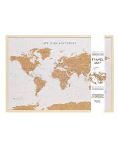 Travel Board Large World Map